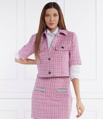 Marynarka elegancki Liu Jo ze sklepu: Gomez Fashion Store w kategorii: Marynarki damskie - zdjęcie 874714-BD9-10338_LJ242W000037Q52