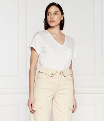 Bluzka damska wiosenna Liu Jo ze sklepu: Gomez Fashion Store w kategorii: Bluzki damskie - zdjęcie 874714-BD9-10338_LJ242W000047Q60