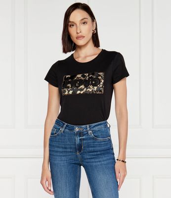 Bluzka damska Liu Jo ze sklepu: Gomez Fashion Store w kategorii: Bluzki damskie - zdjęcie 874714-BD9-10338_LJ242W000053T18