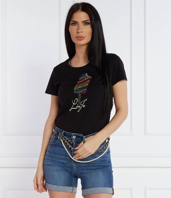 Liu Jo - Bluzka damska ze sklepu: Gomez Fashion Store w kategorii: Bluzki damskie - zdjęcie 874714-BD9-10338_LJ242W000057Q75
