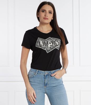 Bluzka damska Liu Jo ze sklepu: Gomez Fashion Store w kategorii: Bluzki damskie - zdjęcie 874714-BD9-10338_LJ242W000058T21