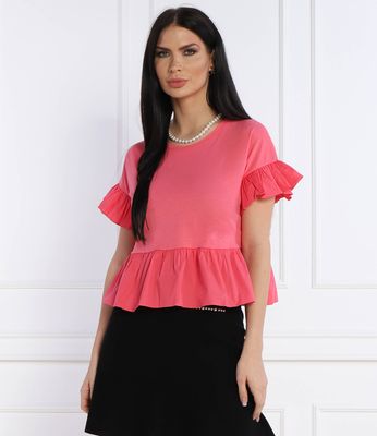 Bluzka damska casual Liu Jo ze sklepu: Gomez Fashion Store w kategorii: Bluzki damskie - zdjęcie 874714-BD9-10338_LJ242W000061Q86