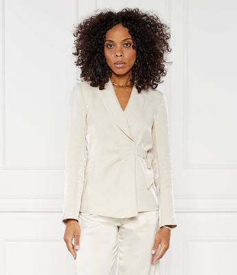 Liu Jo - Marynarka elegancki ze sklepu: Gomez Fashion Store w kategorii: Marynarki damskie - zdjęcie 874714-BD9-10338_LJ242W000065731