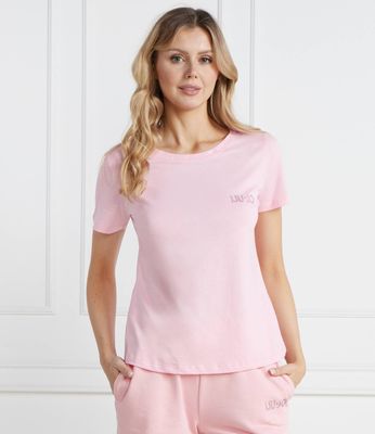 Bluzka damska wiosenna Liu Jo ze sklepu: Gomez Fashion Store w kategorii: Bluzki damskie - zdjęcie 874714-BD9-10338_LJ242W000077Q90