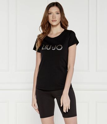 Bluzka damska Liu Jo Beachwear ze sklepu: Gomez Fashion Store w kategorii: Bluzki damskie - zdjęcie 874714-BD9-10338_LB242W000047222