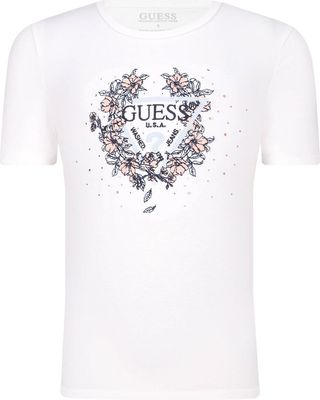 Guess - Bluzka dziewczęca na lato ze sklepu: Gomez Fashion Store w kategorii: Bluzki dziewczęce