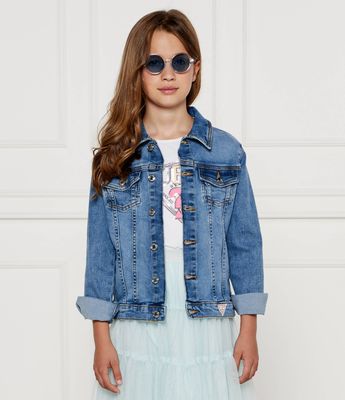 Kurtka dziewczęca na wiosnę Guess ze sklepu: Gomez Fashion Store w kategorii: Kurtki dziewczęce