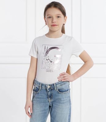 Guess - Bluzka dziewczęca na lato ze sklepu: Gomez Fashion Store w kategorii: Bluzki dziewczęce