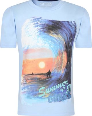 Guess - T-shirt chłopięce na lato ze sklepu: Gomez Fashion Store w kategorii: T-shirty chłopięce