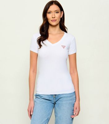 Bluzka damska casual Guess ze sklepu: Gomez Fashion Store w kategorii: Bluzki damskie - zdjęcie 874714-BD9-10338_GJ241W000003F11