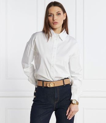 Koszula damska na wiosnę Guess ze sklepu: Gomez Fashion Store w kategorii: Koszule damskie - zdjęcie 874714-BD9-10338_GJ241W000031F11