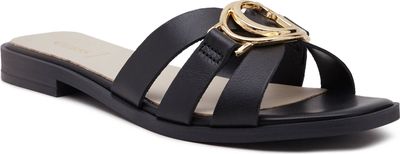 Klapki damskie na lato Guess ze sklepu: Gomez Fashion Store w kategorii: Klapki damskie - zdjęcie 874714-BD9-10338_GU242W000078990
