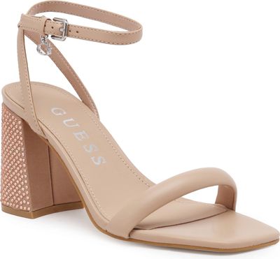 Guess - Sandały damskie eleganckie ze sklepu: Gomez Fashion Store w kategorii: Sandały damskie - zdjęcie 874714-BD9-10338_GU242W000086077