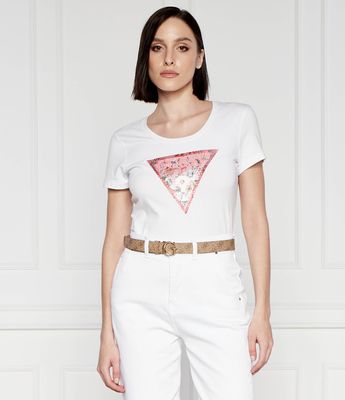 Bluzka damska wiosenna Guess ze sklepu: Gomez Fashion Store w kategorii: Bluzki damskie - zdjęcie 874714-BD9-10338_GJ242W000010F11