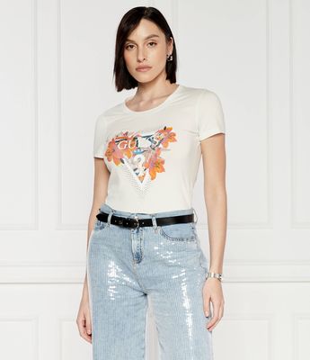 Bluzka damska w stylu młodzieżowym Guess ze sklepu: Gomez Fashion Store w kategorii: Bluzki damskie - zdjęcie 874714-BD9-10338_GJ242W000022H47
