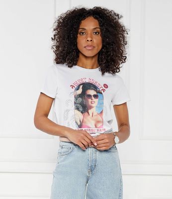 Bluzka damska Guess ze sklepu: Gomez Fashion Store w kategorii: Bluzki damskie - zdjęcie 874714-BD9-10338_GJ242W000028F11