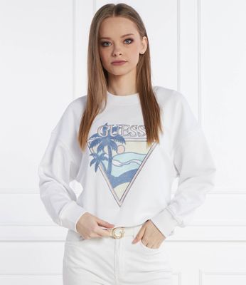 Guess - Bluza damska wiosenna ze sklepu: Gomez Fashion Store w kategorii: Bluzy damskie - zdjęcie 874714-BD9-10338_GJ242W000037F11