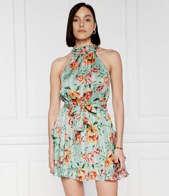 Guess - Sukienka trapezowa ze sklepu: Gomez Fashion Store w kategorii: Sukienki - zdjęcie 874714-BD9-10338_GJ242W000046P09