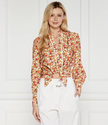 Koszula damska jesienna Guess ze sklepu: Gomez Fashion Store w kategorii: Koszule damskie - zdjęcie 874714-BD9-10338_GJ242W000087P12