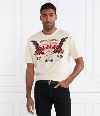 T-shirt męski w stylu młodzieżowym BALMAIN ze sklepu: Gomez Fashion Store w kategorii: T-shirty męskie - zdjęcie 874714-BD9-10338_BA241M000005069