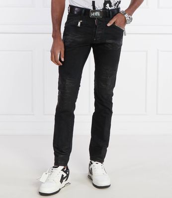 Jeansy męskie na wiosnę Dsquared2 ze sklepu: Gomez Fashion Store w kategorii: Jeansy męskie - zdjęcie 874714-BD9-10338_DQ241M000031900