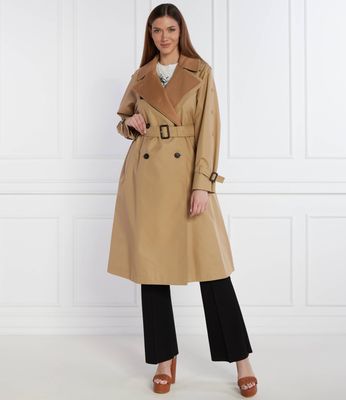 Płaszcz damski casual Weekend MaxMara ze sklepu: Gomez Fashion Store w kategorii: Płaszcze damskie - zdjęcie 874714-BD9-10338_MW241W000011009