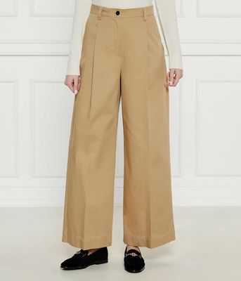 Weekend MaxMara - Spodnie damskie retro na wiosnę ze sklepu: Gomez Fashion Store w kategorii: Spodnie damskie - zdjęcie 874714-BD9-10338_MW241W000020001