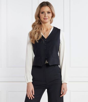 Kamizelka damska jesienna Weekend MaxMara ze sklepu: Gomez Fashion Store w kategorii: Kamizelki damskie - zdjęcie 874714-BD9-10338_MW241W000022008