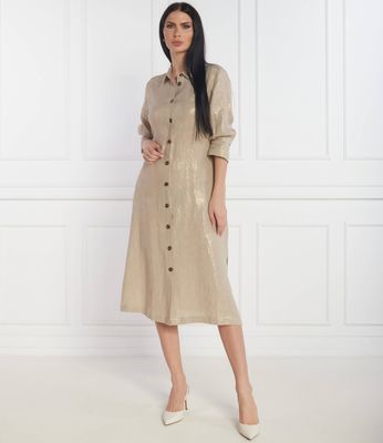 Sukienka koszulowa Marella SPORT ze sklepu: Gomez Fashion Store w kategorii: Sukienki - zdjęcie 874714-BD9-10338_MR241W000021001