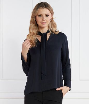 Bluzka damska casual Marc Cain ze sklepu: Gomez Fashion Store w kategorii: Bluzki damskie - zdjęcie 874714-BD9-10338_CR241W000002395