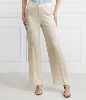 Marc Cain - Spodnie damskie na wiosnę ze sklepu: Gomez Fashion Store w kategorii: Spodnie damskie - zdjęcie 874714-BD9-10338_CR241W000022182