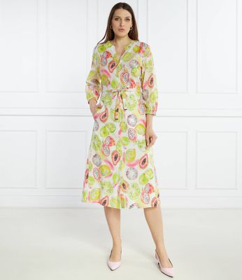 Sukienka na wiosnę Marc Cain ze sklepu: Gomez Fashion Store w kategorii: Sukienki - zdjęcie 874714-BD9-10338_CR241W000030420