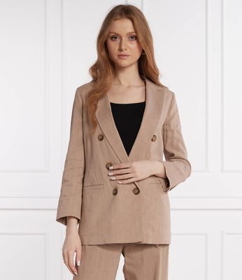 Marynarka na wiosnę Marella SPORT ze sklepu: Gomez Fashion Store w kategorii: Marynarki damskie - zdjęcie 874714-BD9-10338_MR242W000002004