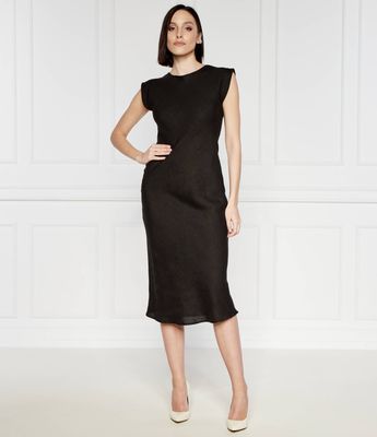 Sukienka elegancka na wiosnę Marella ze sklepu: Gomez Fashion Store w kategorii: Sukienki - zdjęcie 874714-BD9-10338_MA242W000009003