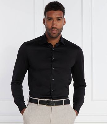 Koszula męska jesienna z klasycznym kołnierzykiem Stenströms ze sklepu: Gomez Fashion Store w kategorii: Koszule męskie - zdjęcie 874714-BD9-10338_SN242M000006600