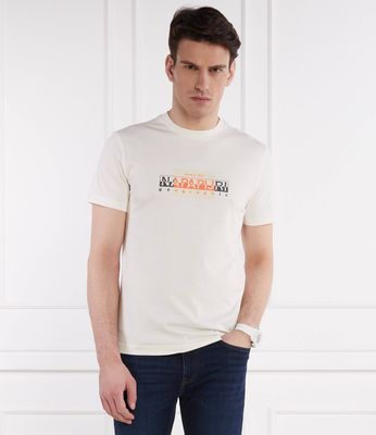 Napapijri - T-shirt męski młodzieżowy ze sklepu: Gomez Fashion Store w kategorii: T-shirty męskie - zdjęcie 874714-BD9-10338_NA242M000021288
