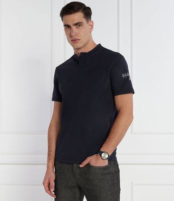 T-shirt męski sportowy na wiosnę Napapijri ze sklepu: Gomez Fashion Store w kategorii: T-shirty męskie - zdjęcie 874714-BD9-10338_NA242M000022176