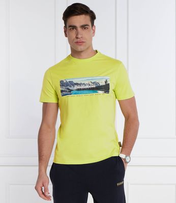 T-shirt męski Napapijri ze sklepu: Gomez Fashion Store w kategorii: T-shirty męskie - zdjęcie 874714-BD9-10338_NA242M000023365