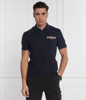 T-shirt męski w sportowym stylu Napapijri ze sklepu: Gomez Fashion Store w kategorii: T-shirty męskie - zdjęcie 874714-BD9-10338_NA242M000027176