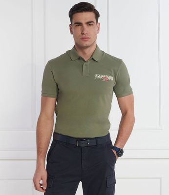 T-shirt męski casual Napapijri ze sklepu: Gomez Fashion Store w kategorii: T-shirty męskie - zdjęcie 874714-BD9-10338_NA242M000027136
