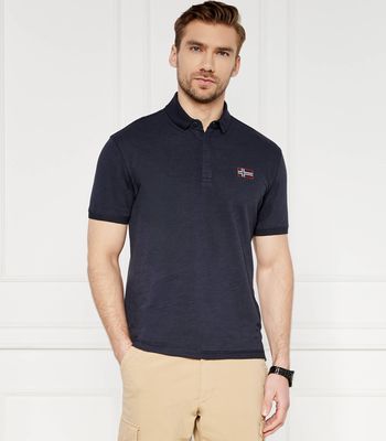 T-shirt męski casualowy Napapijri ze sklepu: Gomez Fashion Store w kategorii: T-shirty męskie - zdjęcie 874714-BD9-10338_NA242M000031176