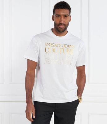 T-shirt męski Versace Jeans Couture ze sklepu: Gomez Fashion Store w kategorii: T-shirty męskie - zdjęcie 874714-BD9-10338_VR242M000004A10