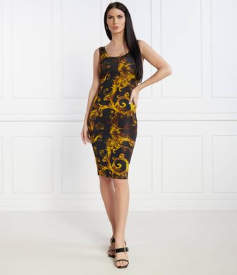 Sukienka casual Versace Jeans Couture ze sklepu: Gomez Fashion Store w kategorii: Sukienki - zdjęcie 874714-BD9-10338_VR242W000001A06