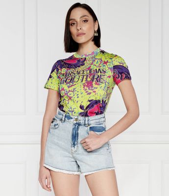Bluzka damska Versace Jeans Couture ze sklepu: Gomez Fashion Store w kategorii: Bluzki damskie - zdjęcie 874714-BD9-10338_VR242W000035124