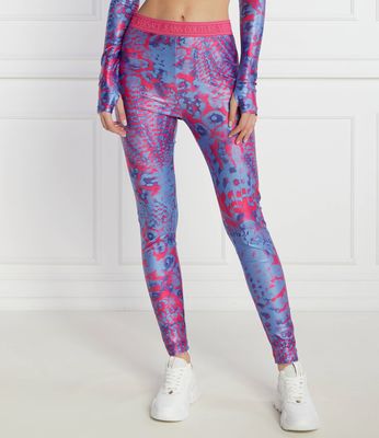 Spodnie damskie na wiosnę Versace Jeans Couture ze sklepu: Gomez Fashion Store w kategorii: Spodnie damskie - zdjęcie 874714-BD9-10338_VR242W000037123