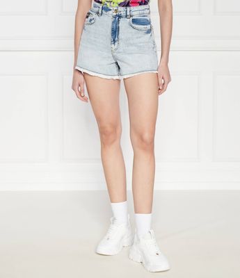 Szorty na lato Versace Jeans Couture ze sklepu: Gomez Fashion Store w kategorii: Szorty - zdjęcie 874714-BD9-10338_VR242W000073904