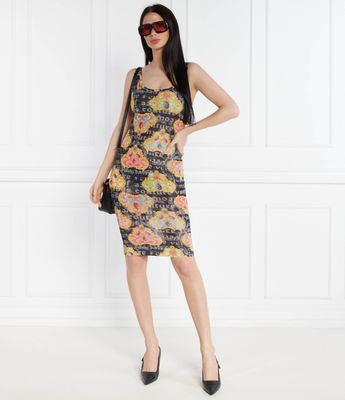 Versace Jeans Couture - Sukienka trapezowa na lato ze sklepu: Gomez Fashion Store w kategorii: Sukienki - zdjęcie 874714-BD9-10338_VR242W000074A06