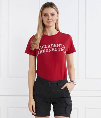Bluzka damska Aeronautica Militare ze sklepu: Gomez Fashion Store w kategorii: Bluzki damskie - zdjęcie 874714-BD9-10338_AM241W000003212