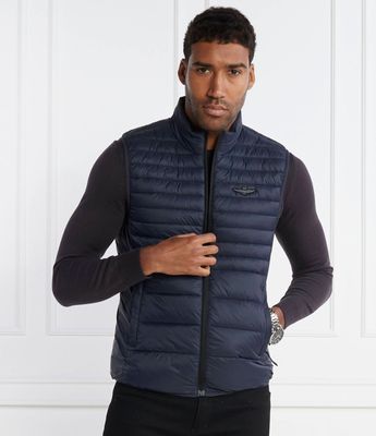 Kamizelka męska jesienna Aeronautica Militare ze sklepu: Gomez Fashion Store w kategorii: Kamizelki męskie - zdjęcie 874714-BD9-10338_AM241M000010151