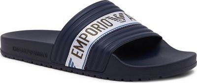 Klapki męskie na lato Emporio Armani ze sklepu: Gomez Fashion Store w kategorii: Klapki męskie - zdjęcie 874714-BD9-10338_EW242M000013L90